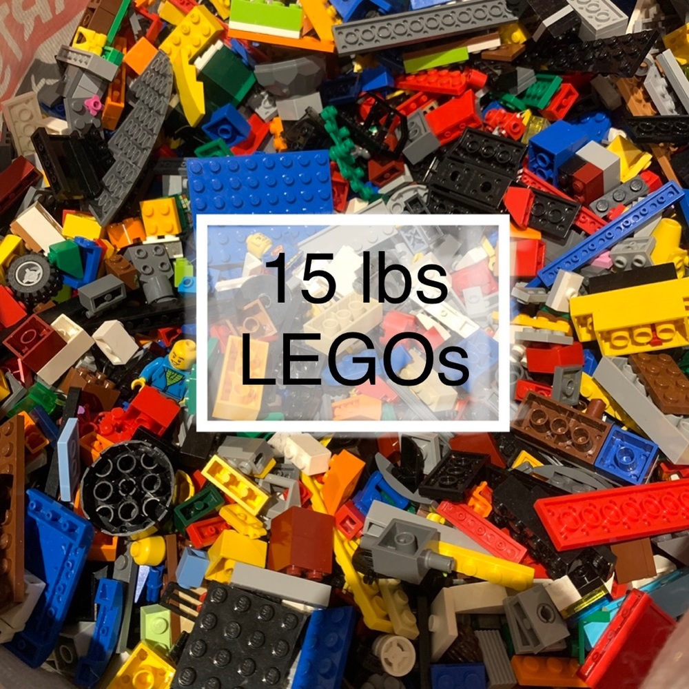 15+ lbs of Assorted Lego’s